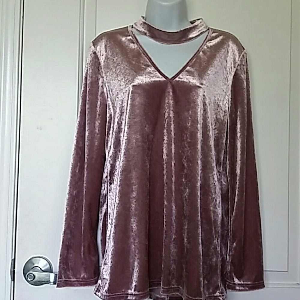 NWT blush Pink Blouse (Boutique)